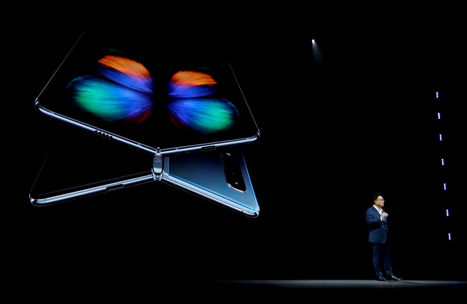 katlanabilir telefon, samsung, samsung fold
