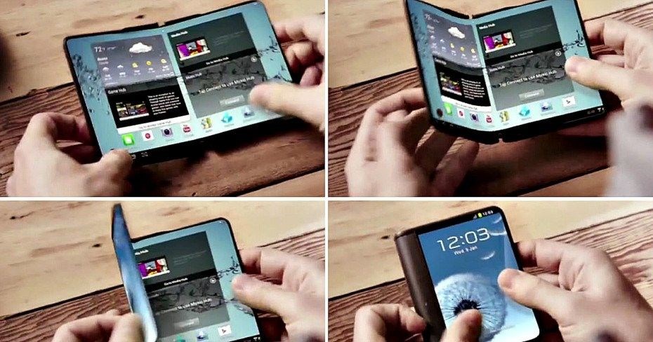 Samsung, katlanabilir telefon