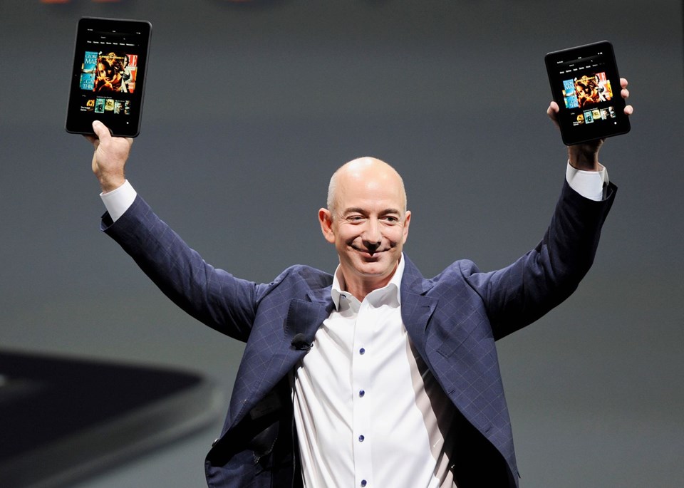Jeff Bezos, amazon kurucusu, dünyanın en zengini