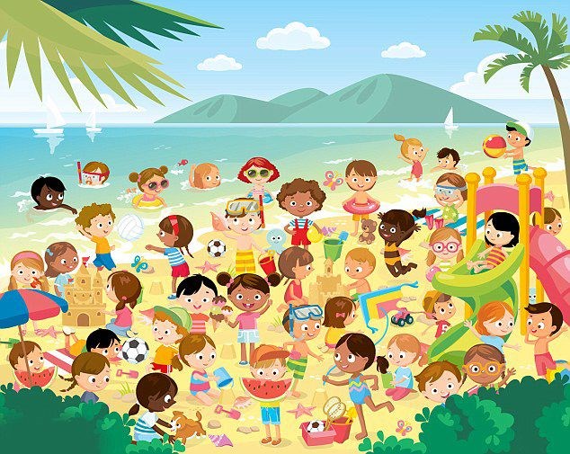 RESİMDEKİ İKİZ ÇOCUKLARI BULABİLECEK MİSİNİZ? (DÜNYANIN EN ZOR DİKKAT TESTİ)