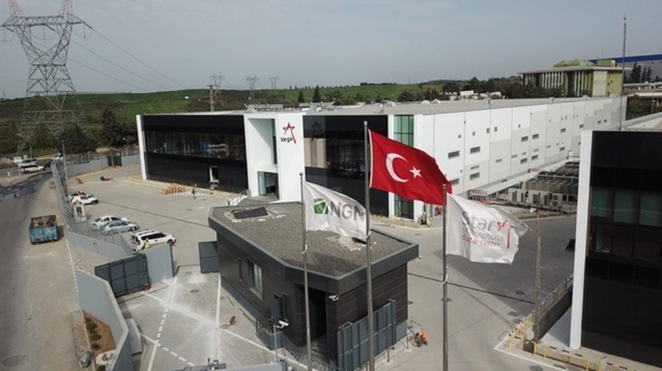 Tuzla'da "Türkiye'nin dijital kalesi" olarak adlandırılan Star of Bosphorus veri merkezi