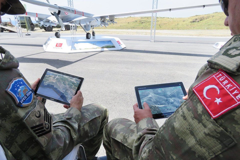 "MİLLİ GOOGLE EARTH" OLARAK ADLANDIRILAN CAS EFES TATBİKATI'NDA KULLANILDI