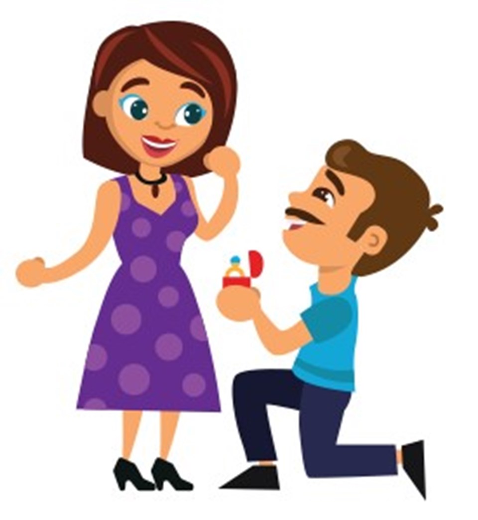 TAMBU'da 49 bin ‘evlilik teklifi’, 92 bin ‘çeyrek altın’ gönderilirken ‘gelin damat’ 99 bin kez kullanıldı.