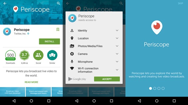PERISCOPE HANGİ MODELLERDE KULLANILIR?