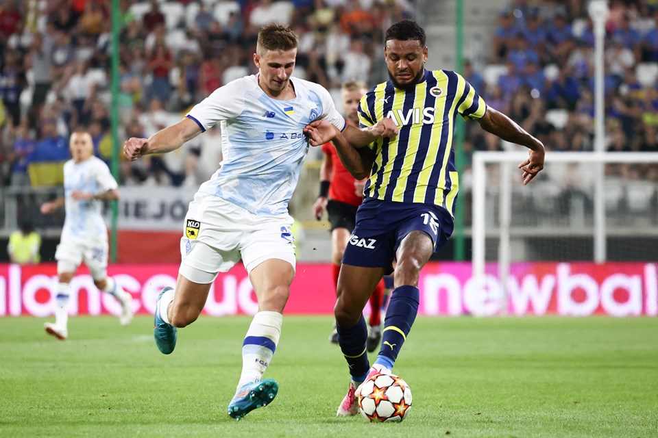 SON DAKİKA: Fenerbahçe avantajlı döndü (Dinamo Kiev-Fenerbahçe maç sonucu) - 3