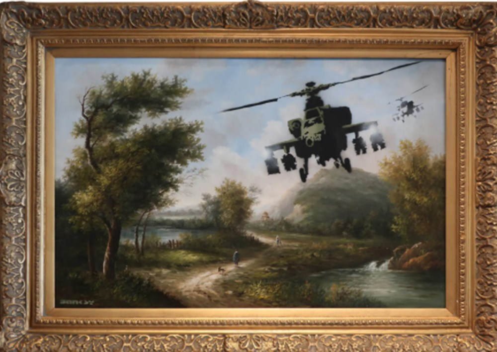 Robbie Williams’ın koleksiyonundaki 3 Banksy eseri açık artırmaya çıkıyor - 3