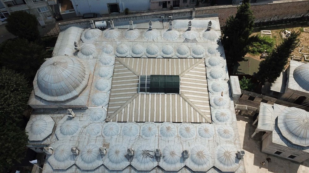 Mihrimah Sultan Külliyesi'nin bacalarındaki klimalar kaldırıldı - 6