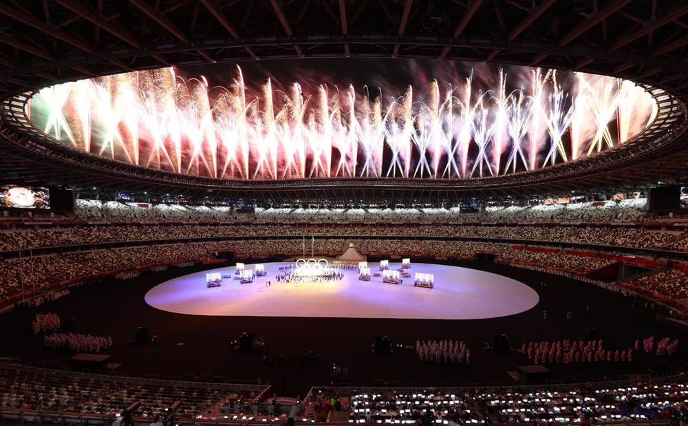 2020 Tokyo Olimpiyatları görkemli açılış töreniyle başladı - 73