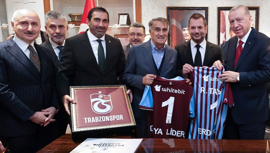 Trabzonspor'dan Cumhurbaşkanı Erdoğan'a teşekkür