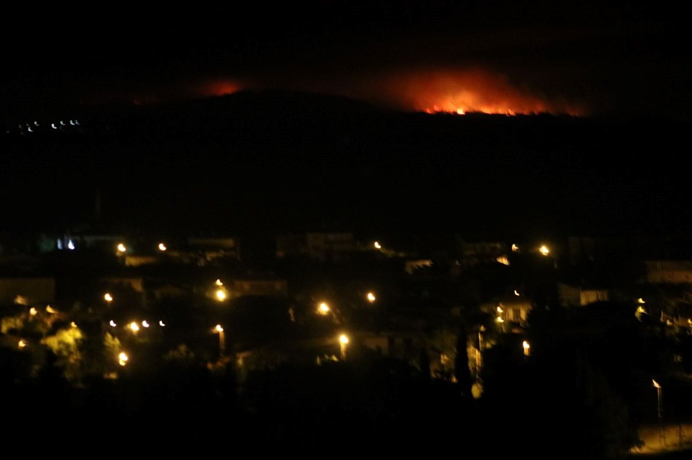 Yunanistan'daki yangın Edirne'nin sınır köylerine dayandı - 4