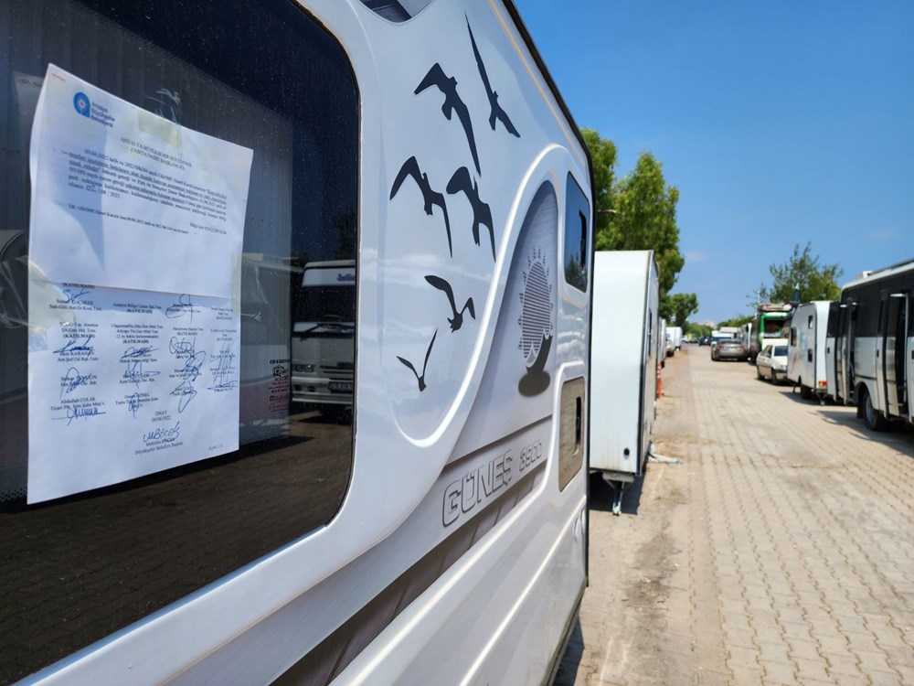 Belediyeden karavancılara "tahliye edin" tebligatı - 6