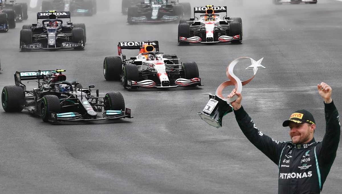 Formula 1 Türkiye Grand Prix'sinde kazanan 
Valtteri Bottas