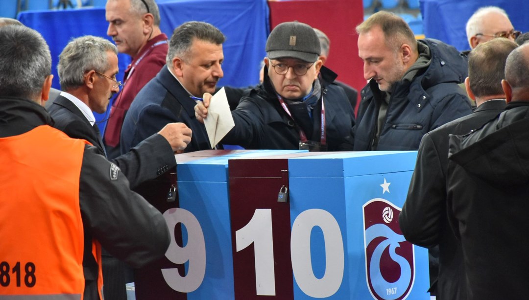 Trabzonspor'da seçim: Oy verme işlemi başladı