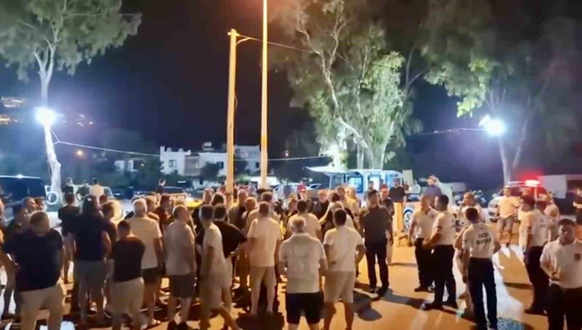 Bodrum'da olaylı gece Bodrum'da olaylı gece