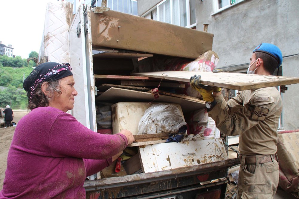 Artvin'de sel afetinin bilançosu ağır: 39 yapı yıkıldı,1459'u hasarlı - 4