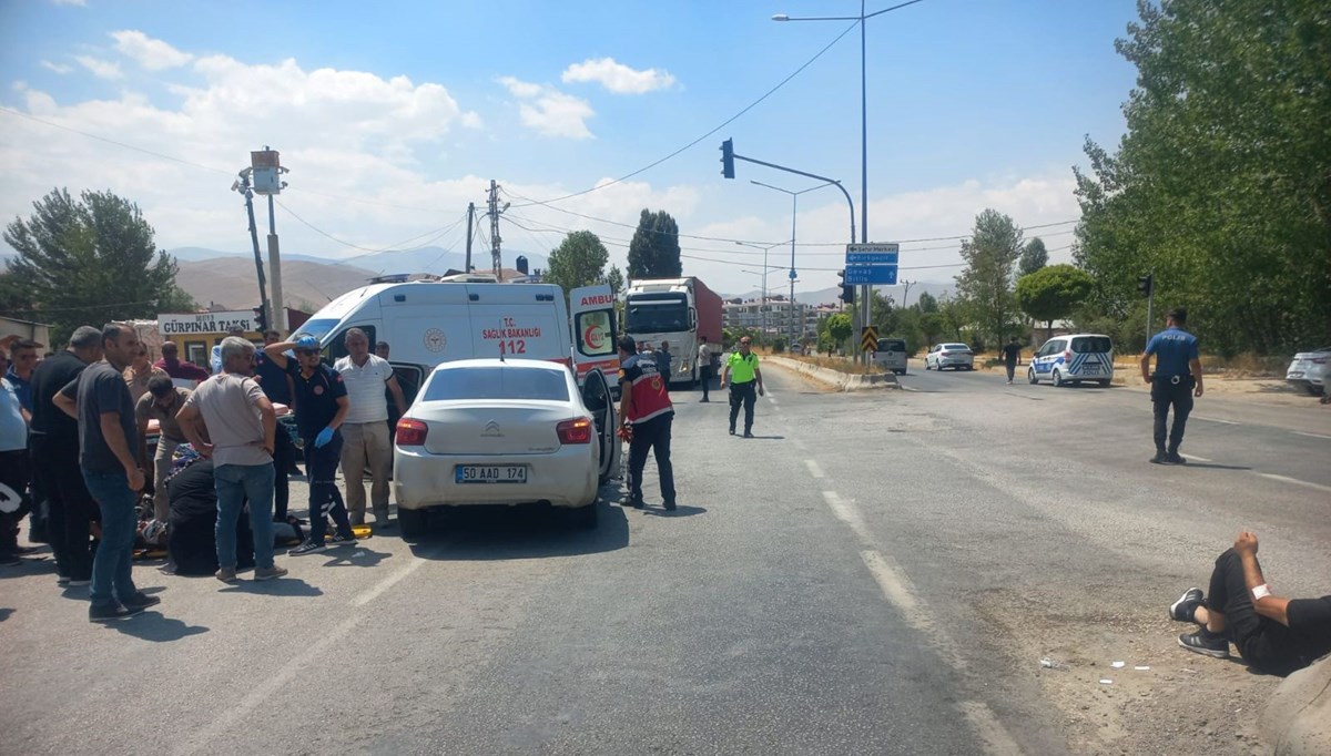 Van'da trafik kazası: 5 yaralı