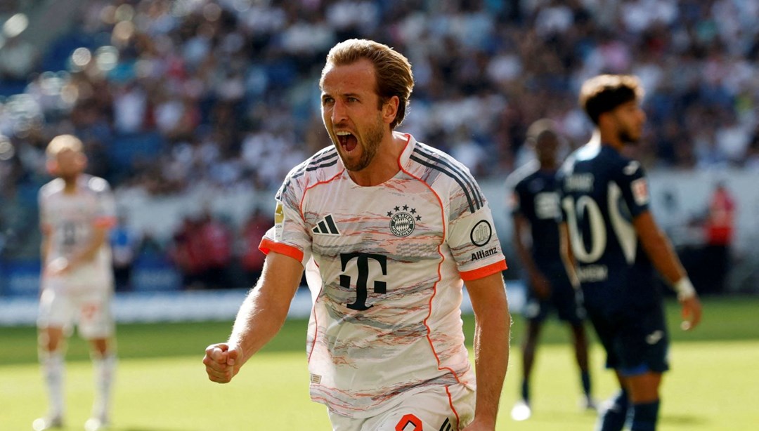 Harry Kane'den hat-trick: Bayern Münih, Hoffenheim'ı rahat geçti