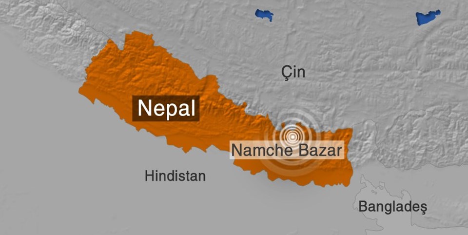 Nepal'de 7.3 büyüklüğünde yeni bir deprem - 1