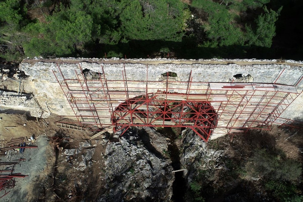 Troya'nın 3 bin 500 yıllık su kemeri restore ediliyor - 4