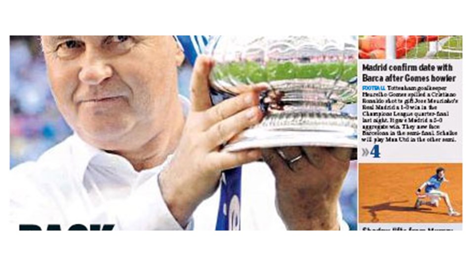 Abramoviç Hiddink'in peşinde