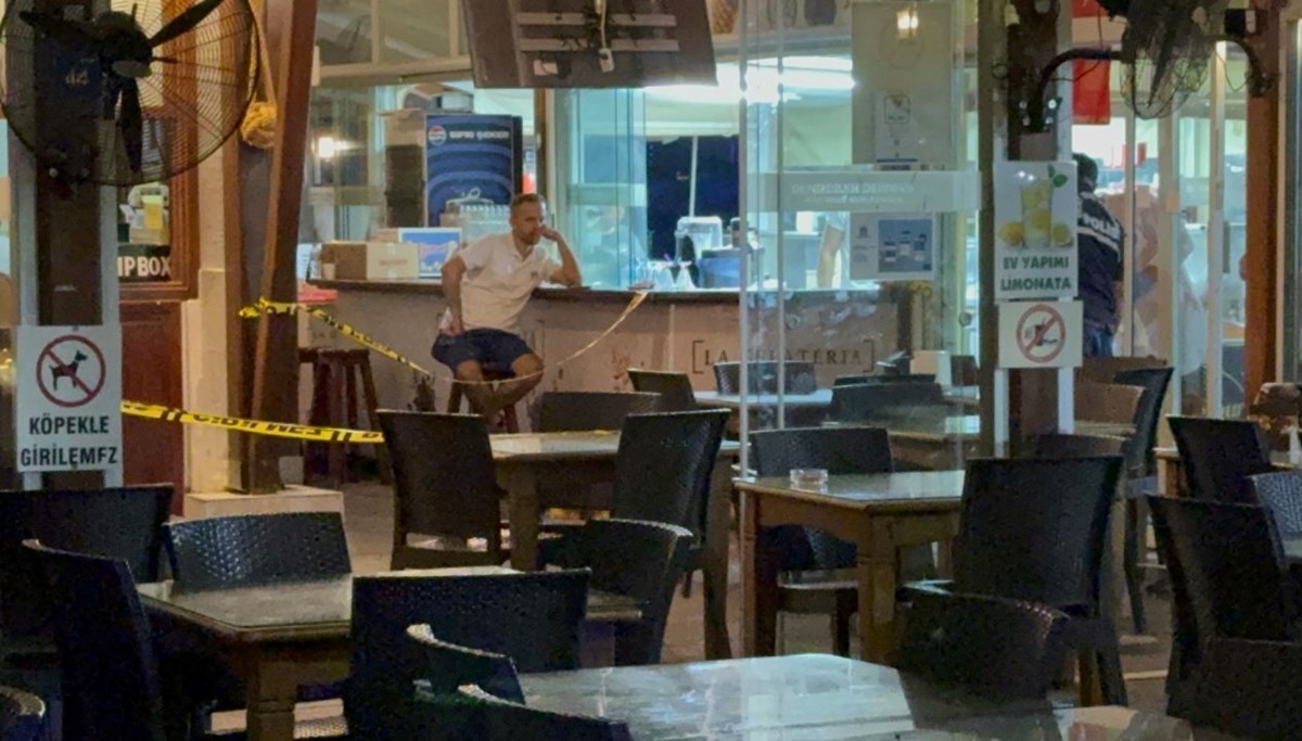 Bodrum’da kafeyi kurşun yağmuruna tuttular