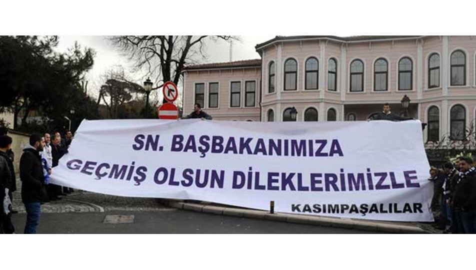 Kasımpaşalılardan Erdoğan'a ziyaret