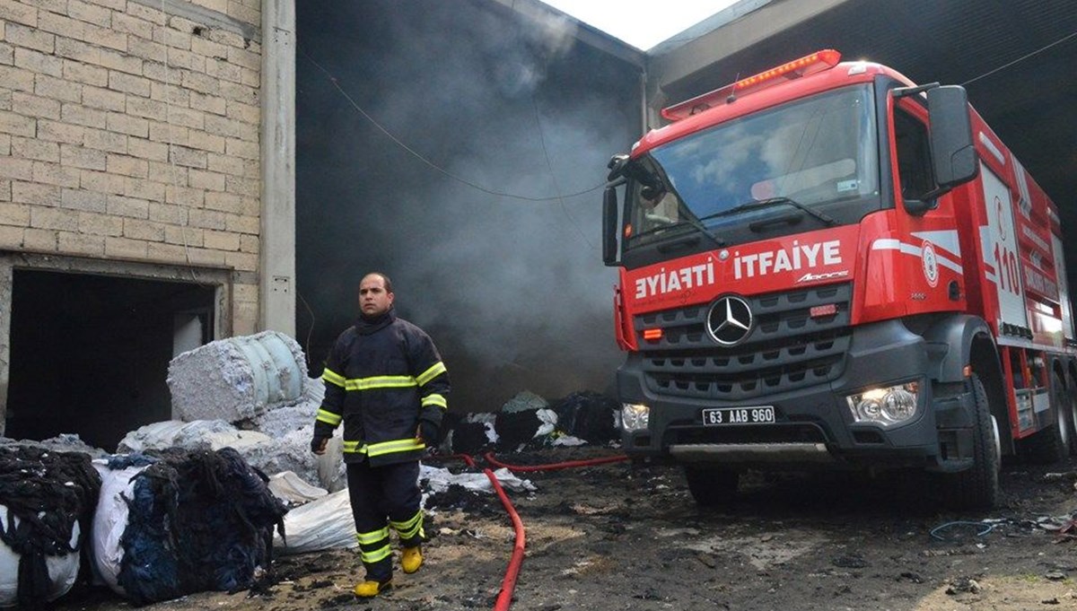 Şanlıurfa'da otelde çıkan yangın söndürüldü