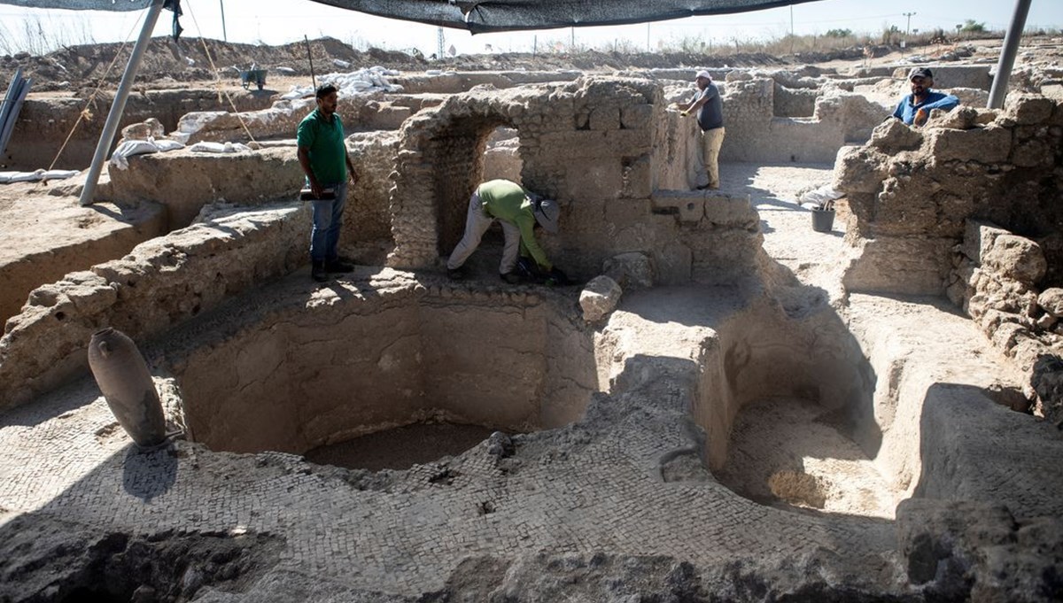 İsrail’de bin 500 yıllık dünyanın en büyük şarap üretim tesisi bulundu