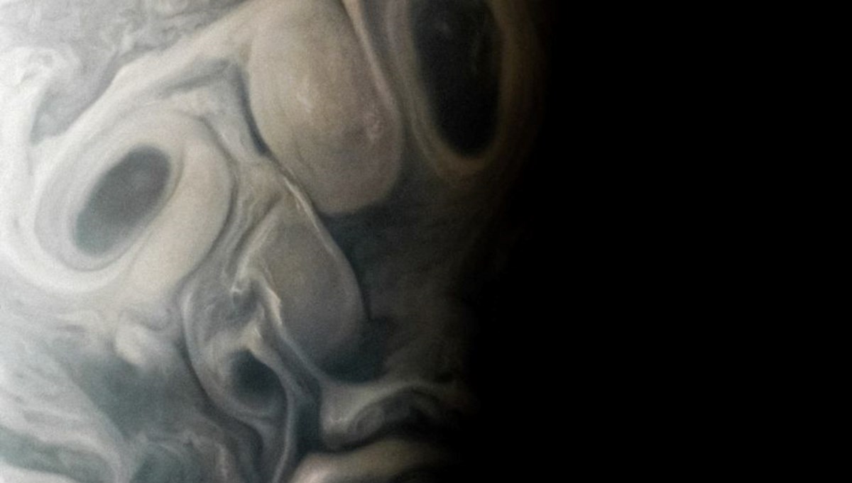 NASA'dan ürküten paylaşım: Jüpiter korkuttu