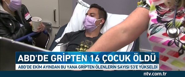 ABD'de grip can almaya devam ediyor (1 haftada 16 çocuk ...
