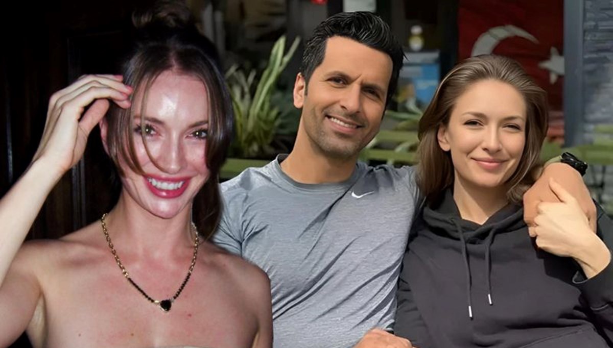 Yasemin Allen'dan mutluluk pozu