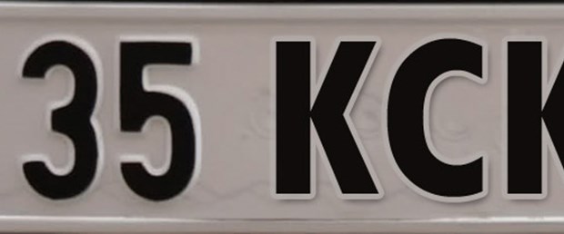‘35 KCK’ plakasına fren