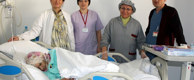 91 yaşındaki kadını hastanede terk ettiler