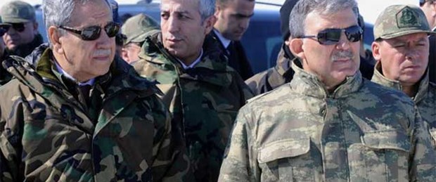 Abdullah Gül ilk kez tatbikatta