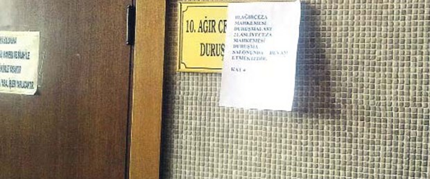 Adliyede yarasa paniği