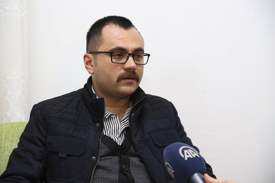 Şehidin ağabeyi Necip Özalkan