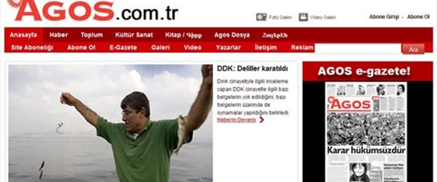 Agos'un sitesine erişim engellendi