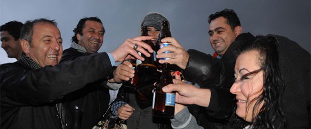 Alkol cezasına alkollü tepki