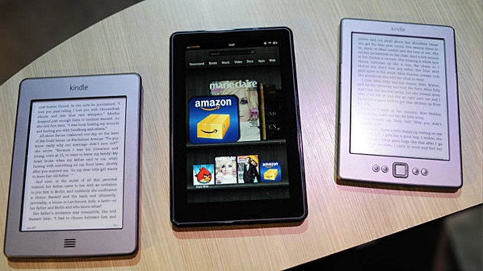 Amazon Kindle Touch, Kindle ve Fire