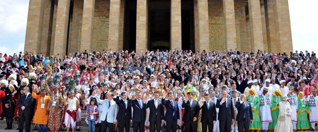 Anıtkabir'de Yunan krizi