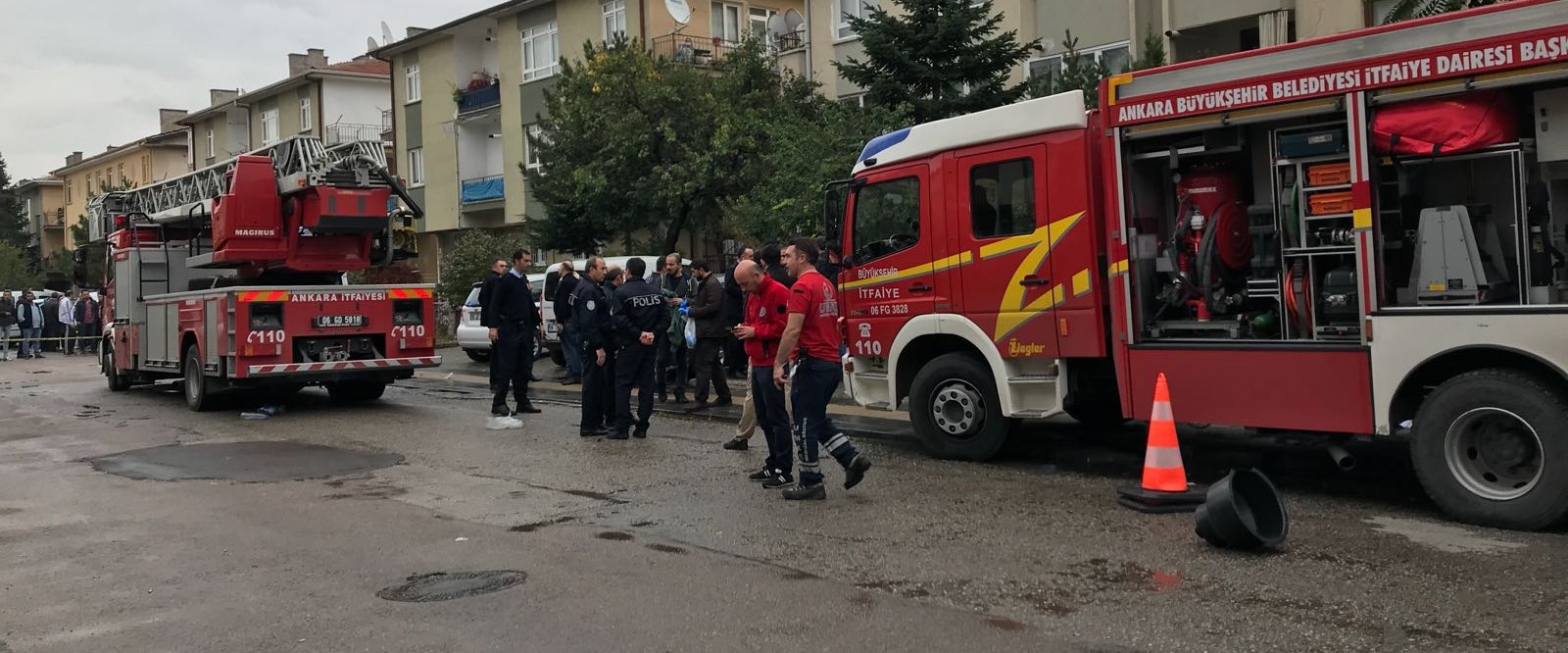 Ankara Keçiören'de bir apartman dairesinde...