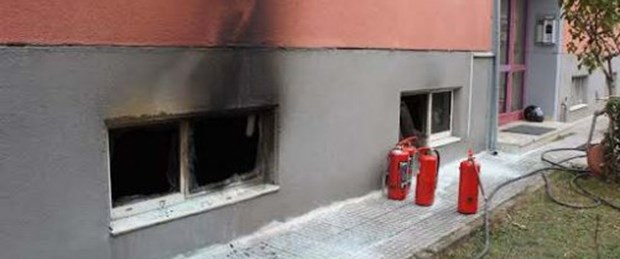 Anne ve iki oğlu yangın kurbanı