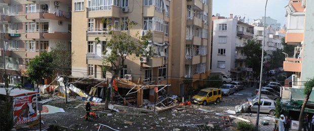Antalya'da patlama