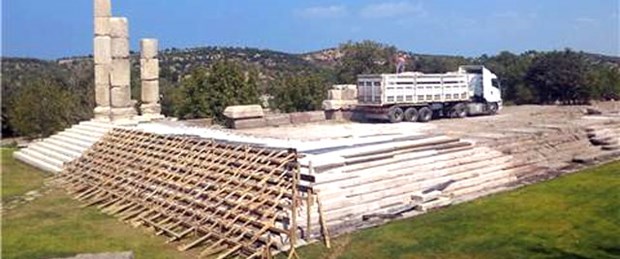 Apollon’a kamyon çıktı