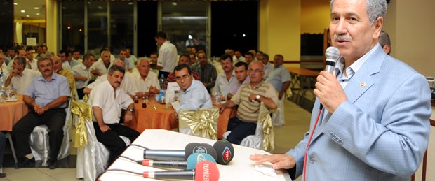 Arınç: Söyletmen vurun taktiği
