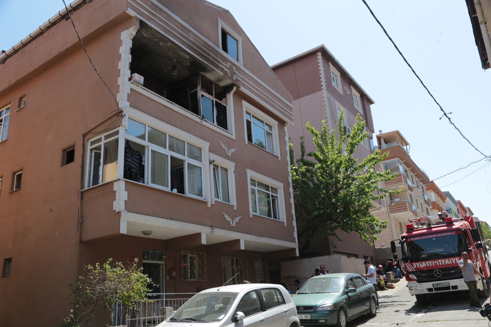 İstanbul ataşehir de yangın İstanbul ataşehir de yangın