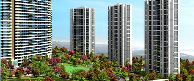 Ayazma'da Avrupa tarzı yaşam alanı