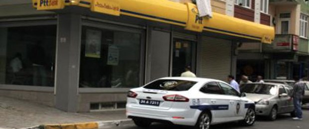 Bağcılar’da PTT şubesi soyuldu