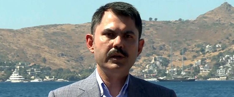 Bakan Kurum, Bodrum'da ile ilgili gÃ¶rsel sonucu