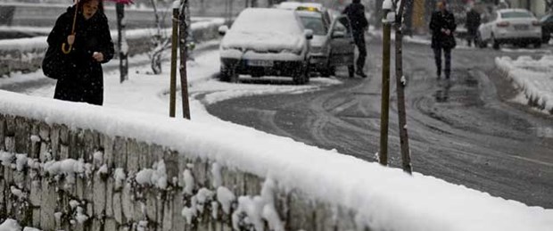 Balkanlar'dan kar ve soğuk hava geliyor